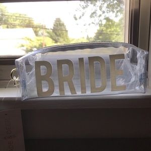 Bride makeup bag